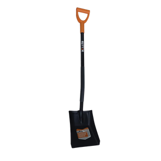 Лопата совковая Ritter Garden SolidS2 (для бетона, стальной черенок, сварное соединение, ручка ABS пластик) (6/1)