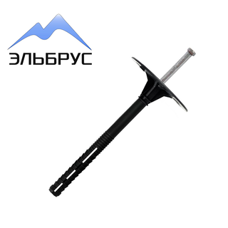 Дюбель 10х120 для изол. мат. с мет. гвоздем (упаковка 30 шт.) ЭЛЬБРУС