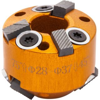 Режущая головка для восстановления фасок седел клапанов, d28-37, 75° и 45°