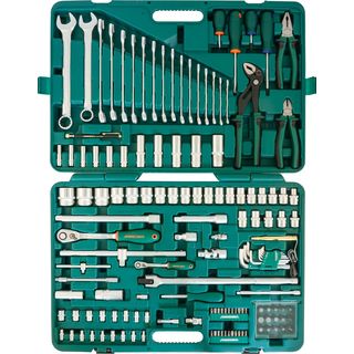 Набор инструмента универсальный 1/4", 1/2"DR, 142 предмета