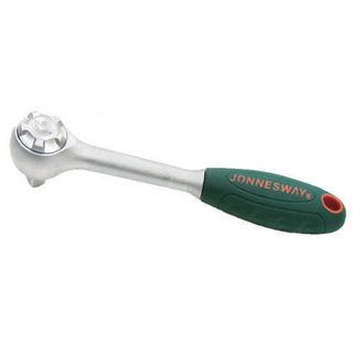 Рукоятка трещоточная с двойным храповиком 1/4"DR, 72 зубца