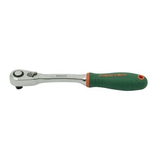 Рукоятка трещоточная 1/4"DR, 60 зубцов, 140 мм