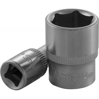 Головка торцевая 1/4"DR, 6 мм