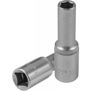 Головка торцевая глубокая 1/2"DR, 10 мм