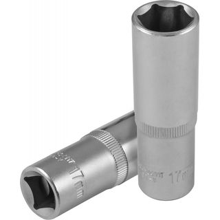 Головка торцевая глубокая 1/2"DR, 17 мм