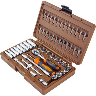 Набор инструмента универсальный 1/4"DR, 57 предметов