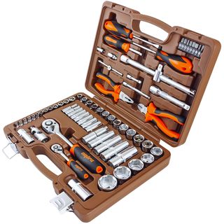Набор инструмента универсальный 1/4", 1/2"DR, 69 предметов