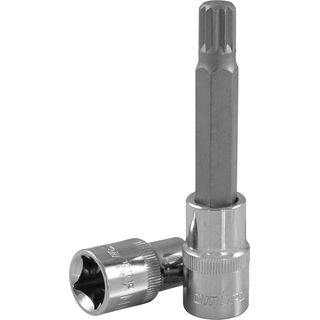 Насадка торцевая 1/2"DR с вставкой-битой SPLINE, M14, 100 мм