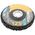 Круг зачистной синтетический коралловый диск MOS 115 мм 39605М
