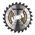 Диск пильный Hilberg Industrial Ламинат 165*20*24Т