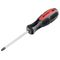 Отвертка Anti-Slip, SL4 х 100 мм, CrV, двухкомпонентная рукоятка Matrix 12210