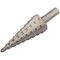Сверло ступенчатое HSS ( Р6М5 ) по металлу, 9 ступеней, 4-20 мм FIT IT 36395