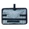 Набор ключей имбусовых HEX-TORX, 18 шт: HEX 1,5-10 мм, T10-T50, CrV, коротких, с сатиновым покрытием Matrix 12314