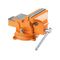 Тиски слесарные, 100 мм, поворотные, с наковальней Sparta 186235