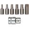 Набор бит "TORX" 7 шт. CrV FIT IT 57825