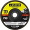 Круг шлифовальный STAYER "PROFI" л.т P40, 125х22,2мм, 36581-125-040