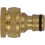 Адаптер внешний латунь 1/2"-3/4" FIT IT 77455