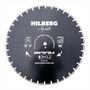 Диск алмазный отрезной 600*25,4*12 Hilberg Hard Materials Лазер асфальт