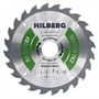 Диск пильный Hilberg Industrial Дерево тонкий рез 165*30*24Т