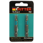 Бита Ritter WP PH 2x70 мм магнитная (сталь S2) (2 шт. в блистерной упаковке)