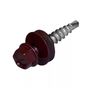 Саморез кровельный 4,8х38 RAL3005 (RR28) красное вино Упаковка 250 шт.