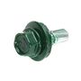 Саморез кровельный 5,5х19 RAL6005 зелёный мох Упаковка 250 шт.