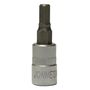 Насадка торцевая 1/4"DR с вставкой-битой шестигранной, H5, 37 мм