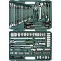 (S04H624101SA18) Набор инструмента универсальный 1/4", 1/2"DR, 101 предмет