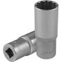 Головка торцевая глубокая 12-гранная 1/2"DR, 24 мм