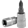 Насадка торцевая 1/4"DR с вставкой-битой POZIDRIV®, PZ1