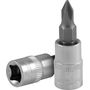 Насадка торцевая 3/8"DR с вставкой-битой крестовой, РН1